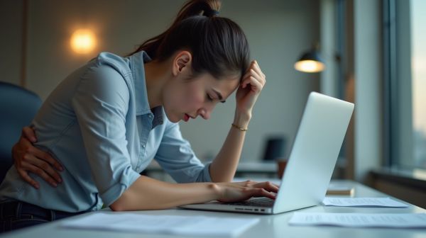 Quand la posture au bureau devient un vrai problème de dos